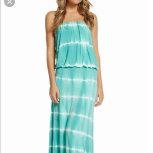 Elan strapless Maxi Dress